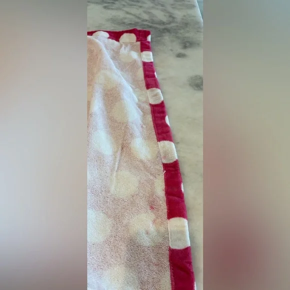 Victoria Secret Pink Polka Dot Towel Wrap - Picture 5 of 6